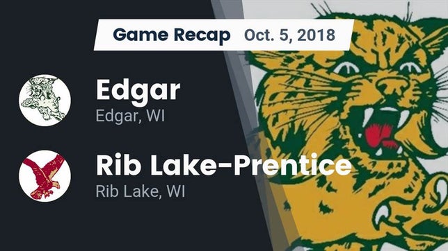 Watch this highlight video of the Edgar (WI) football team in its game Recap: Edgar  vs. Rib Lake-Prentice  2018 on Oct 5, 2018
