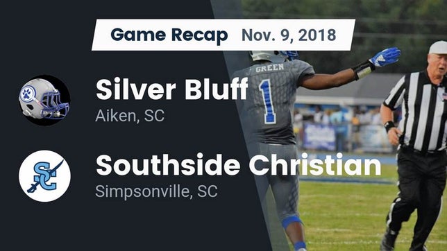 Watch this highlight video of the Silver Bluff (Aiken, SC) football team in its game Recap: Silver Bluff  vs. Southside Christian  2018 on Nov 8, 2018