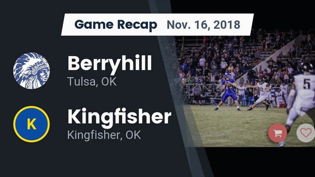 Watch this highlight video of the Berryhill (Tulsa, OK) football team in its game Recap: Berryhill  vs. Kingfisher  2018 on Nov 16, 2018