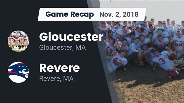 Watch this highlight video of the Gloucester (MA) football team in its game Recap: Gloucester  vs. Revere  2018 on Nov 2, 2018