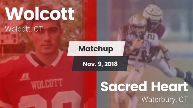 Watch this highlight video of the Wolcott (CT) football team in its game Matchup: Wolcott  vs. Sacred Heart  2018 on Nov 9, 2018
