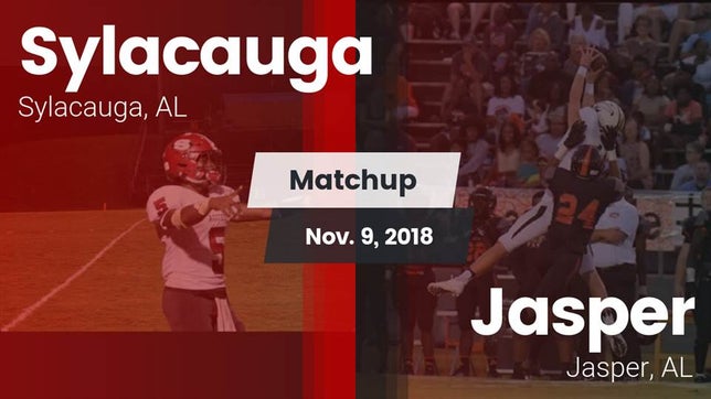 Watch this highlight video of the Sylacauga (AL) football team in its game Matchup: Sylacauga vs. Jasper  2018 on Nov 9, 2018