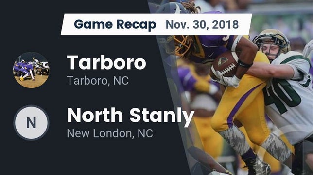 Watch this highlight video of the Tarboro (NC) football team in its game Recap: Tarboro  vs. North Stanly  2018 on Nov 30, 2018