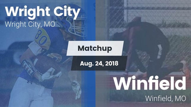 Watch this highlight video of the Wright City (MO) football team in its game Matchup: Wright City High vs. Winfield  2018 on Aug 24, 2018