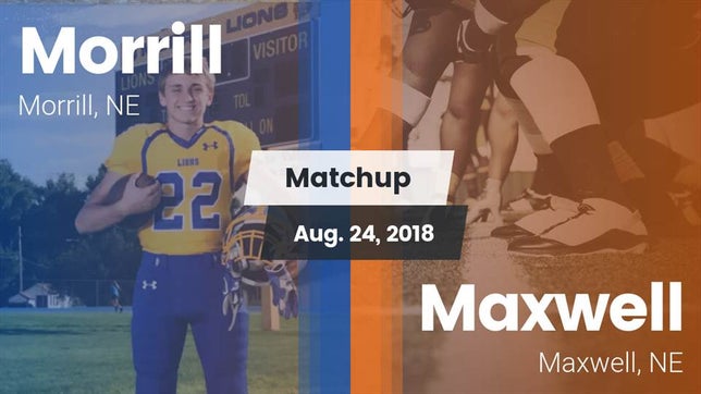 Watch this highlight video of the Morrill (NE) football team in its game Matchup: Morrill vs. Maxwell  2018 on Aug 24, 2018