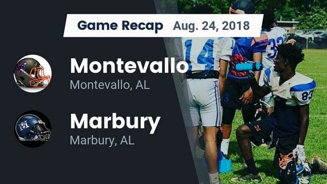Watch this highlight video of the Montevallo (AL) football team in its game Recap: Montevallo  vs. Marbury  2018 on Aug 24, 2018