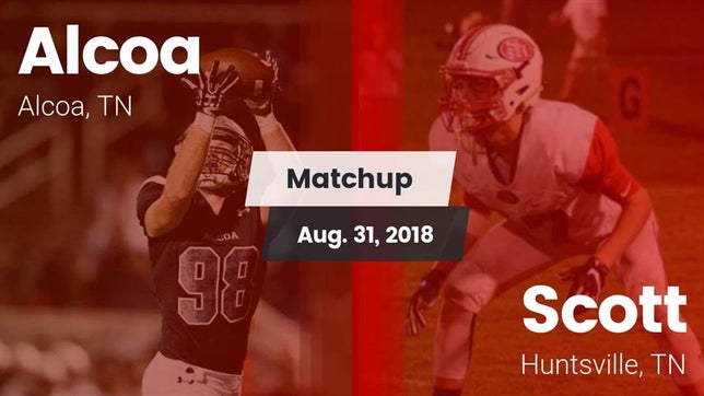 Watch this highlight video of the Alcoa (TN) football team in its game Matchup: Alcoa vs. Scott  2018 on Aug 31, 2018