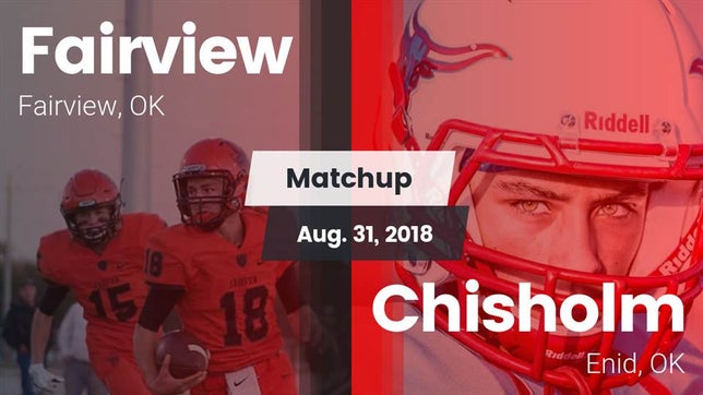 Watch this highlight video of the Fairview (OK) football team in its game Matchup: Fairview  vs. Chisholm  2018 on Aug 31, 2018