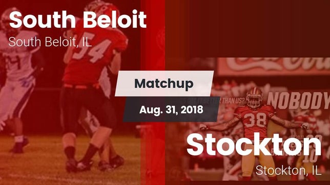 Watch this highlight video of the South Beloit (IL) football team in its game Matchup: South Beloit vs. Stockton  2018 on Aug 31, 2018