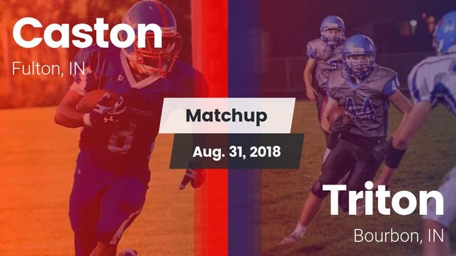 Watch this highlight video of the Caston (Fulton, IN) football team in its game Matchup: Caston vs. Triton  2018 on Aug 31, 2018