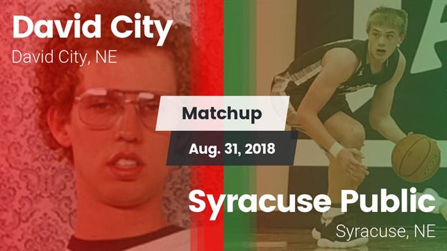 Watch this highlight video of the David City (NE) football team in its game Matchup: David City High vs. Syracuse Public  2018 on Aug 31, 2018
