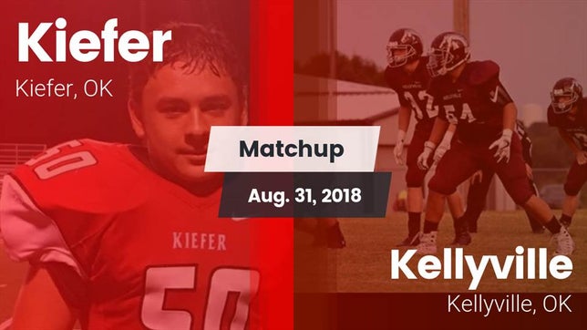 Watch this highlight video of the Kiefer (OK) football team in its game Matchup: Kiefer  vs. Kellyville  2018 on Aug 31, 2018