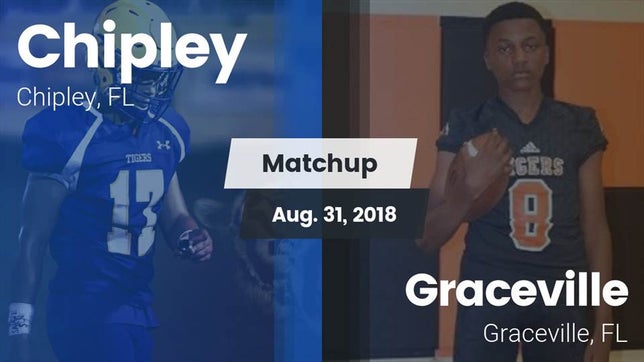 Watch this highlight video of the Chipley (FL) football team in its game Matchup: Chipley vs. Graceville  2018 on Aug 31, 2018