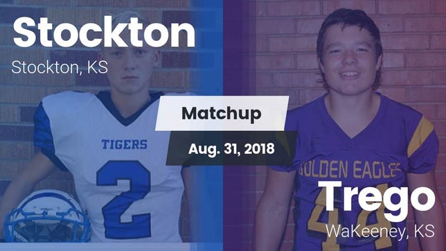 Watch this highlight video of the Stockton (KS) football team in its game Matchup: Stockton vs. Trego  2018 on Aug 31, 2018