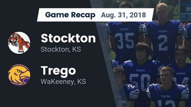 Watch this highlight video of the Stockton (KS) football team in its game Recap: Stockton  vs. Trego  2018 on Aug 31, 2018