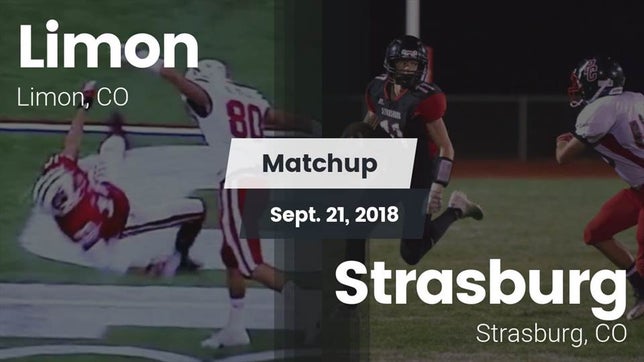 Watch this highlight video of the Limon (CO) football team in its game Matchup: Limon vs. Strasburg  2018 on Sep 21, 2018