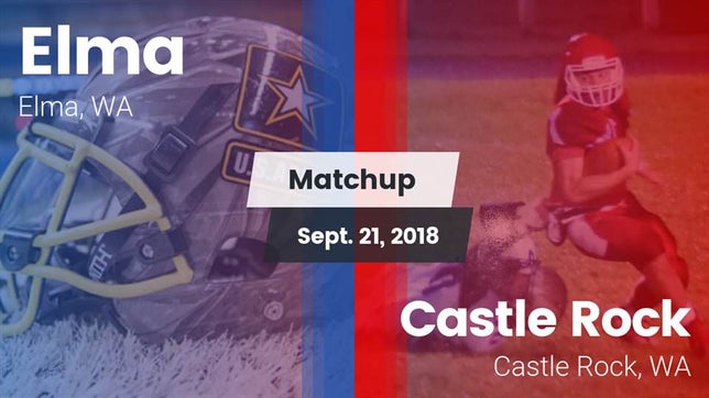 Watch this highlight video of the Elma (WA) football team in its game Matchup: Elma vs. Castle Rock  2018 on Sep 21, 2018