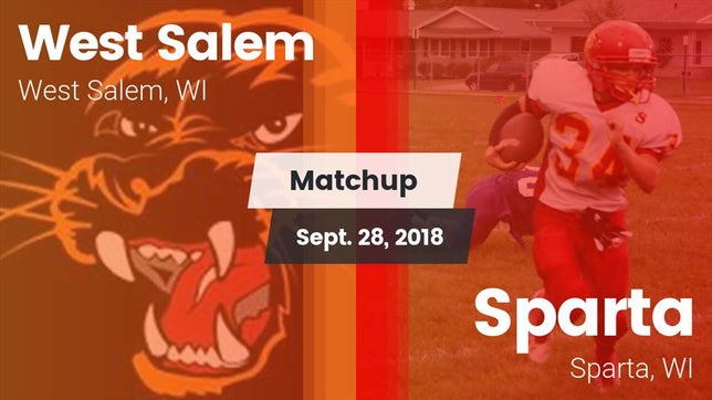Watch this highlight video of the West Salem (WI) football team in its game Matchup: West Salem vs. Sparta  2018 on Sep 28, 2018