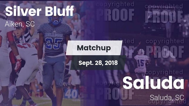 Watch this highlight video of the Silver Bluff (Aiken, SC) football team in its game Matchup: Silver Bluff vs. Saluda  2018 on Sep 27, 2018
