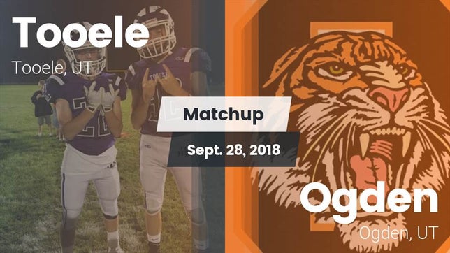 Watch this highlight video of the Tooele (UT) football team in its game Matchup: Tooele  vs. Ogden  2018 on Sep 28, 2018