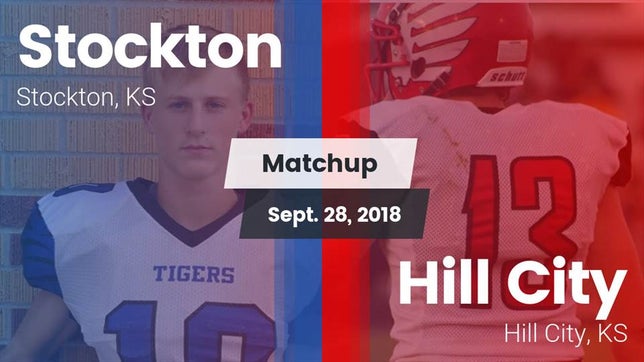 Watch this highlight video of the Stockton (KS) football team in its game Matchup: Stockton vs. Hill City  2018 on Sep 28, 2018