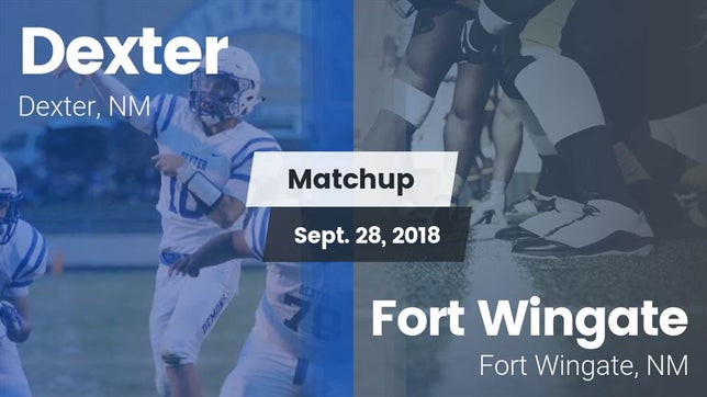 Watch this highlight video of the Dexter (NM) football team in its game Matchup: Dexter vs. Fort Wingate  2018 on Sep 28, 2018