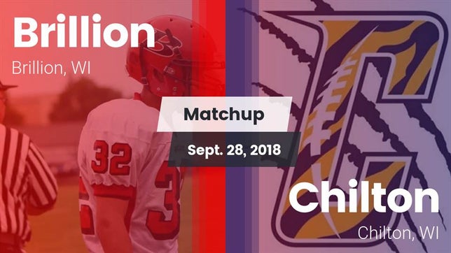 Watch this highlight video of the Brillion (WI) football team in its game Matchup: Brillion vs. Chilton  2018 on Sep 28, 2018