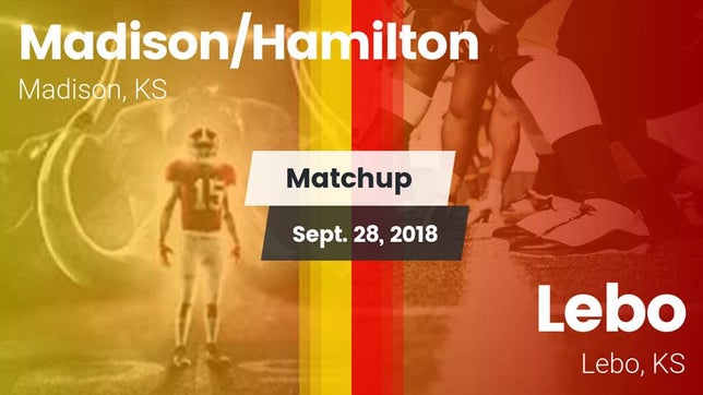 Watch this highlight video of the Madison/Hamilton (Madison, KS) football team in its game Matchup: Madison/Hamilton vs. Lebo  2018 on Sep 28, 2018