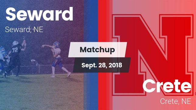 Watch this highlight video of the Seward (NE) football team in its game Matchup: Seward  vs. Crete  2018 on Sep 28, 2018