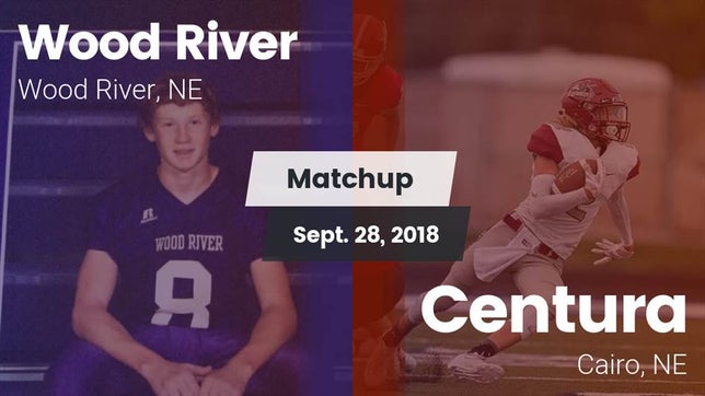 Watch this highlight video of the Wood River (NE) football team in its game Matchup: Wood River vs. Centura  2018 on Sep 28, 2018