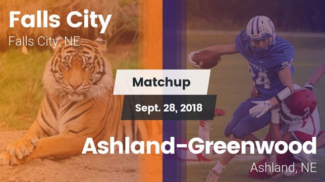 Watch this highlight video of the Falls City (NE) football team in its game Matchup: Falls City High vs. Ashland-Greenwood  2018 on Sep 28, 2018