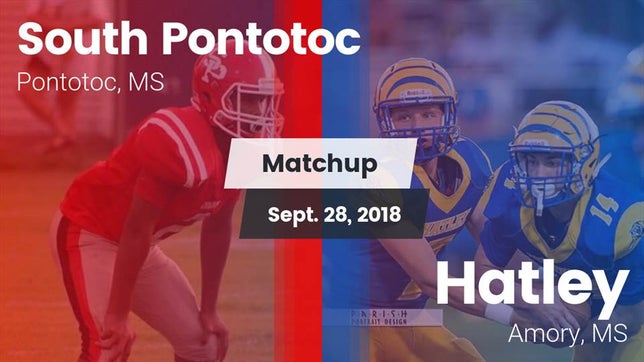 Watch this highlight video of the South Pontotoc (Pontotoc, MS) football team in its game Matchup: South Pontotoc vs. Hatley  2018 on Sep 28, 2018