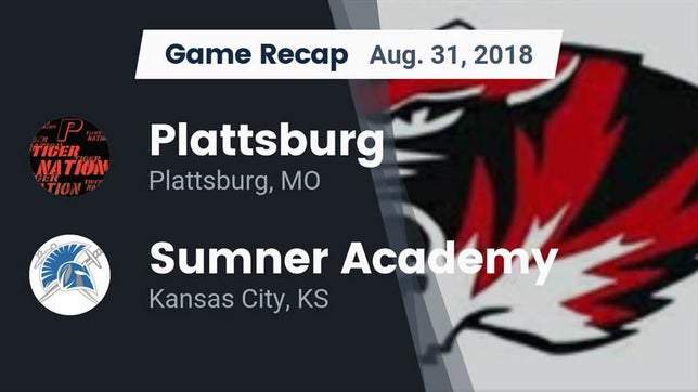 Watch this highlight video of the Plattsburg (MO) football team in its game Recap: Plattsburg  vs. Sumner Academy  2018 on Aug 31, 2018