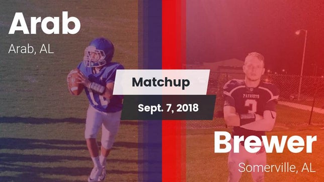 Watch this highlight video of the Arab (AL) football team in its game Matchup: Arab  vs. Brewer  2018 on Sep 7, 2018