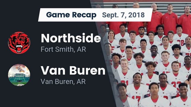 Watch this highlight video of the Northside (Fort Smith, AR) football team in its game Recap: Northside  vs. Van Buren  2018 on Sep 7, 2018