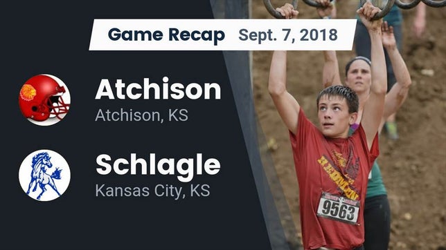 Watch this highlight video of the Atchison (KS) football team in its game Recap: Atchison  vs. Schlagle  2018 on Sep 7, 2018