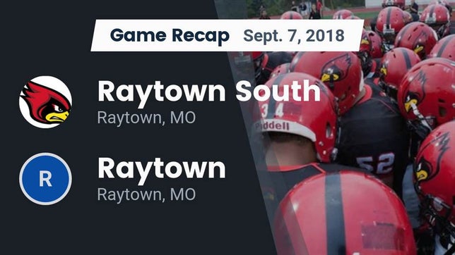 Watch this highlight video of the Raytown South (Raytown, MO) football team in its game Recap: Raytown South  vs. Raytown  2018 on Sep 7, 2018