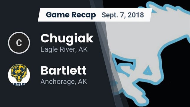 Watch this highlight video of the Chugiak (AK) football team in its game Recap: Chugiak  vs. Bartlett  2018 on Sep 7, 2018