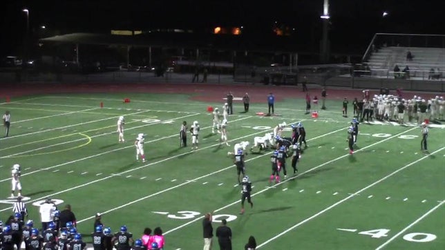 Watch this highlight video of Ivan Pulido of the Lakeside (Lake Elsinore, CA) football team in its game Canyon Springs High School on Oct 25, 2019