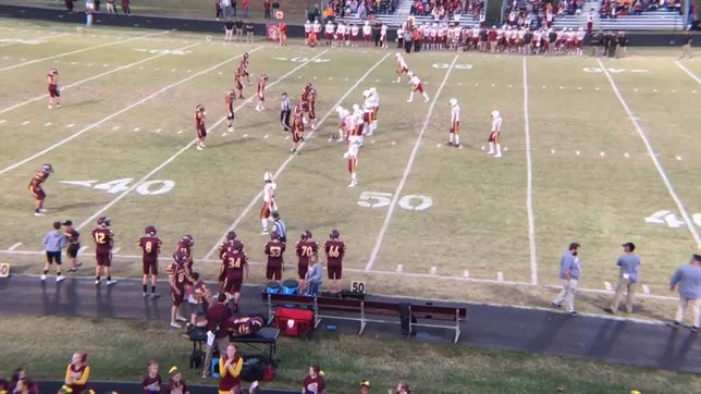 Watch this highlight video of Brady Allen of the Gibson Southern (Fort Branch, IN) football team in its game Pike Central High School on Oct 4, 2019