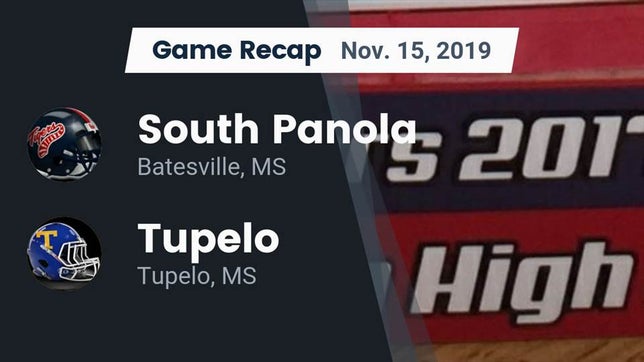 Watch this highlight video of the South Panola (Batesville, MS) football team in its game Recap: South Panola  vs. Tupelo  2019 on Nov 15, 2019