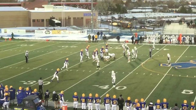 Watch this highlight video of the Sheridan (WY) football team in its game Kelly Walsh High School on Nov 1, 2019
