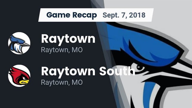 Watch this highlight video of the Raytown (MO) football team in its game Recap: Raytown  vs. Raytown South  2018 on Sep 7, 2018