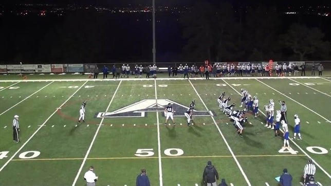 Watch this highlight video of Sam Beers of the Air Academy (US Air Force Academy, CO) football team in its game Rampart High School on Oct 30, 2020