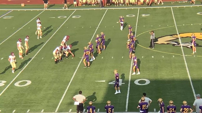 Watch this highlight video of Brady Mccormack of the Chesterton (IN) football team in its game Hobart High School on Aug 20, 2021
