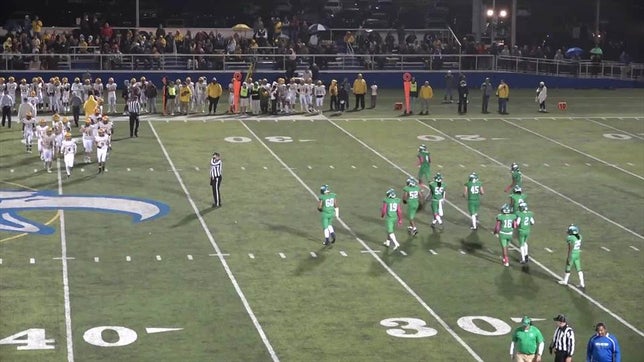 Watch this highlight video of Cj Hicks of the Archbishop Alter (Kettering, OH) football team in its game Chaminade-Julienne High School on Oct 22, 2021