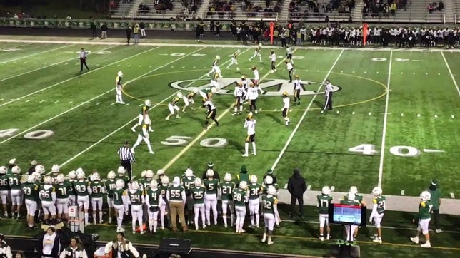 Watch this highlight video of Drew Allar of the Medina (OH) football team in its game Cleveland Heights High School on Nov 5, 2021