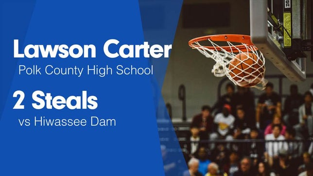 Watch this highlight video of Lawson Carter