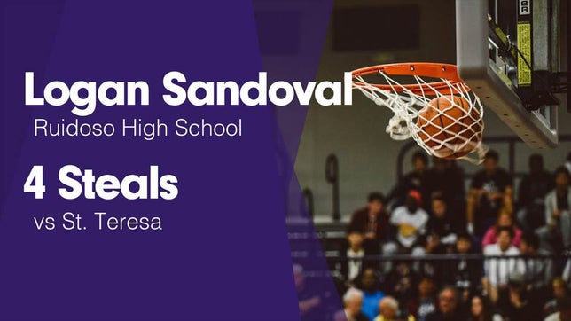 Watch this highlight video of Logan Sandoval