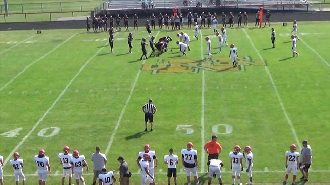 Watch this highlight video of Drew Schmidt of the North Union (Richwood, OH) football team in its game Pleasant High School on Aug 20, 2021